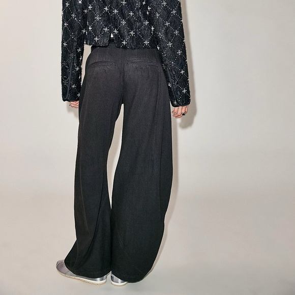 Free People Spotlight Washed Chino Trousers - Picture 4 of 10